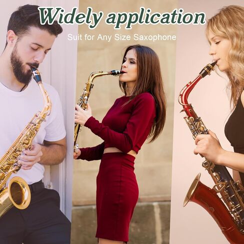 10 Pcs Saxophone Alto Reeds Easy Blowing Practice Saxophone Reeds Laser Engraved Marking & Thinner Reed Tip for Saxophone Alto Beginners & Students Saxophonist Daily Use in Kuwait