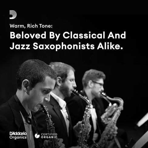 D'Addario Royal | Hemke Organic Alto Saxophone Reeds, Strength 3.0, 10-pack in Saudi Arabia