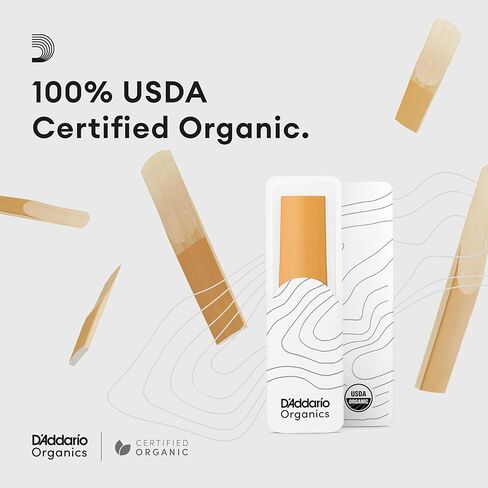 D'Addario Royal | Hemke Organic Alto Saxophone Reeds, Strength 3.0, 10-pack in Saudi Arabia