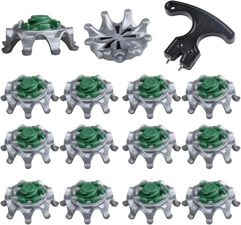 مسامير جولف بديلة 50 قطعة مع مفتاح ربط، متوافقة مع المسامير الناعمة ومعظم أحذية الجولف in Kuwait