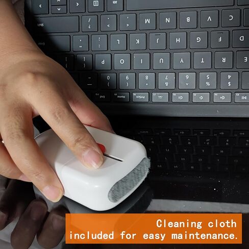 Keyboard Cleaning Kit with Screen Cleaner Brush, 9-in-1 Multi-Purpose Electronics Cleaning Tool Set for Mechanical Keyboard, Laptop, Computer Monitor, Phone, Earbuds, Airpods, and Charging Case in Saudi Arabia