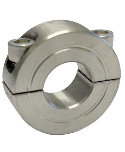 قمة العلامة التجارية 1-1/4 ''ID 2C-125-S مزدوجة سبليت رمح طوق الفولاذ المقاوم للصدأ قفل طوق المشبك المسمار CSS2-125 2 قطعة (1-1/4 بوصة، 2) in Kuwait