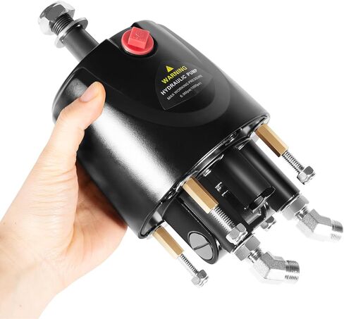 HH5271-3 Outboard Hydraulic Steering Pump Helm, 1.7 cu in Front Mount Helm for Boats up to 300 HP, 4.9 Lock-to-Lock Turns, Built-in Lock Valve, Replace Seastar Helm #HH5271-3 in Saudi Arabia