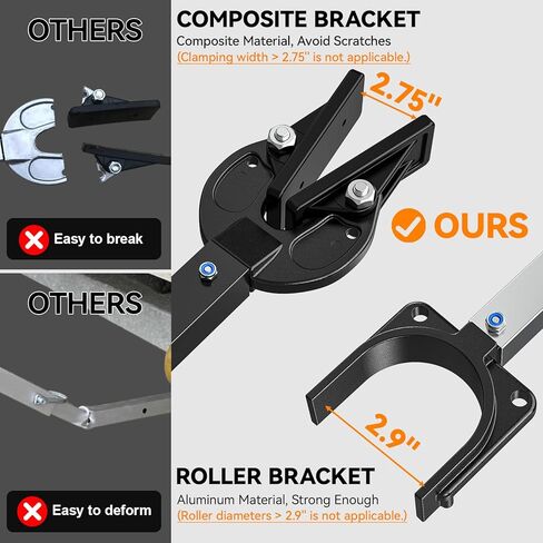 حافظة رافدة القارب قابلة للتعديل من 23 إلى 35 بوصة، حافظة رافدة شديدة التحمل للمحرك الخارجي مع مركب للمحرك الذي يحمل الرأس، وحوامل الأسطوانة والمقطورة in Kuwait