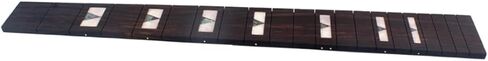 Solid Guitar Neck Fretboard with Shell Inlaid Surround Compatible with Acoustic Guitars Durable DIY Fingerboard for Strong Structure Decorative in Saudi Arabia