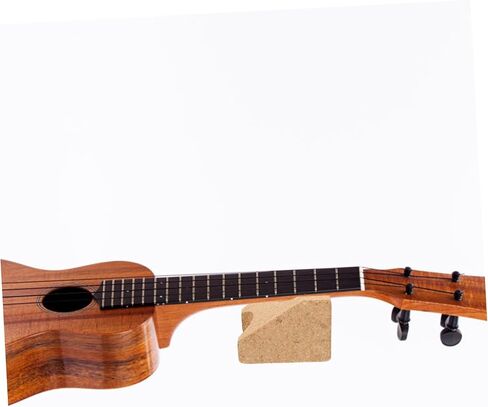 DECHOUS Guitar Neck Support Cushion Cork Guitar Maintenance Mat for Repairing and Setup Wooden Color for Electric and Acoustic Instruments in Saudi Arabia