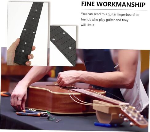 HANABASS 38-inch 41-inch Acoustic Guitar Fingerboard Technology Wood Guitar Finger Plate Portable Accessory for Musicians in Saudi Arabia