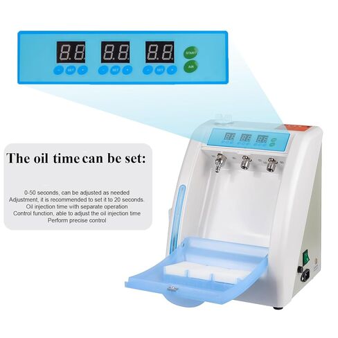 REEHUT Cleaning Maintenance System Lubricant Oil Infusing Device 3 Ports for Dental Lab Equipment Maintenance Tool in Kuwait