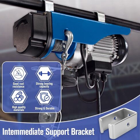 10 Pack Heavy-Duty Channel Trolley Track Hanger Bracket for UNISTRUT Strut Channel,1-5/8" Strut Channel Intermediate Support Hanger Bracket for Hoists & Electric Systems in Kuwait