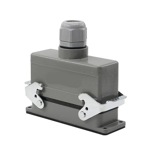 Rectangular Heavy Duty Connector HDC-HE-24 Aviation Industry Waterproof Socket Machine Tool 24 Pins Core 500V 16A(Top Connection) in Saudi Arabia