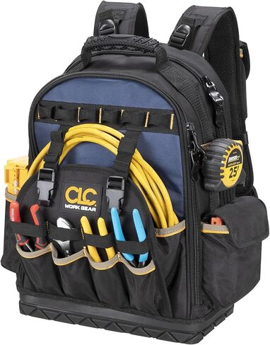حقيبة ظهر مضاءة للجيب L255 Tech Gear 53 من CLC Custom Leathercraft، باللون الأسود in Saudi Arabia
