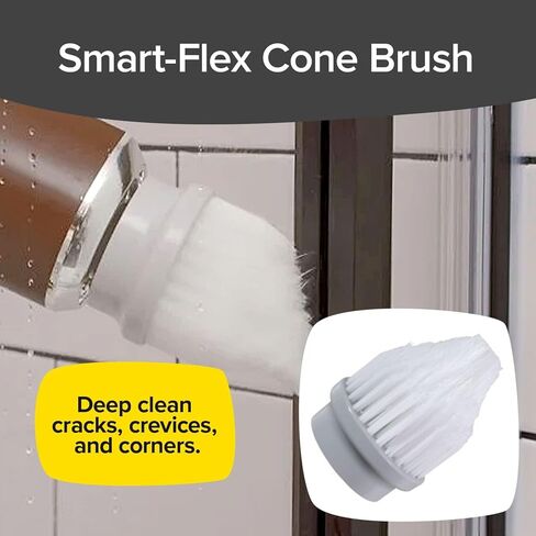 Horsepower Scrubber Complete 5-pack of Durable Premium Replacement Heads for Electric Spin Scrubber, AS SEEN ON TV in Kuwait