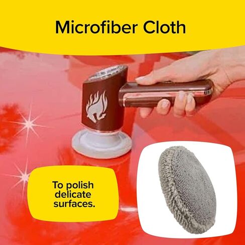 Horsepower Scrubber Complete 5-pack of Durable Premium Replacement Heads for Electric Spin Scrubber, AS SEEN ON TV in Kuwait