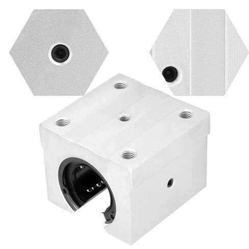 SBR30UU 30mm Aluminum Open Linear Motion Bearing Slide Block High Precision Low Noise Durable for Silent High Speed Equipment Transmission Device in Saudi Arabia