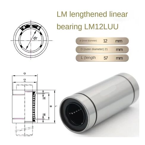 5/10PC Optical axis Linear Motion Bearing Extension LM6LUU LM8LUU LM10LUU 12 13 16 20 25 30 35 40 50LUU Sliding(LM20LUU 20x32x80,10PCS) in Saudi Arabia