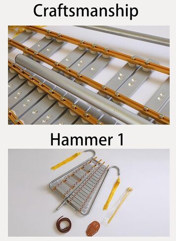 Glockenspiel Instrument - High Strength Aluminum Alloy Musical Bell Kit for Performance and Educational Use in Saudi Arabia