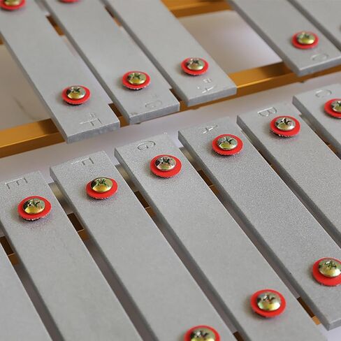 Glockenspiel Instrument - High Strength Aluminum Alloy Musical Bell Kit for Performance and Educational Use in Saudi Arabia