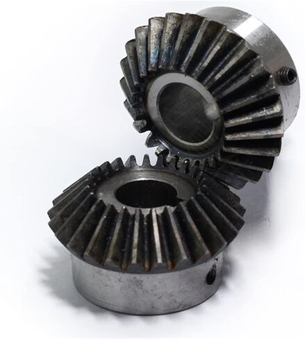 GRESIK Step Miter 2pcs 2M 20T Bevel Gear 8mm 10mm 15mm 20mm Bore Steel Gear 2 وحدة 20 أسنان 90 درجة زاوية شبكية تروس فولاذية محفزة مشطوفة (اللون: 20 سن، الحجم: 8 مم) in Kuwait