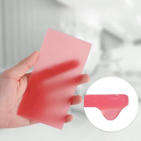 أوراق شمع قاعدة الأسنان الحمراء لطبيب الأسنان، صفائح الشمع لنمذجة أدوات طب الأسنان، توريد للنمذجة/ملء العناية بالفم/معدات المختبر (لا يمكن استخدامها لقولبة أطقم الأسنان) in Kuwait