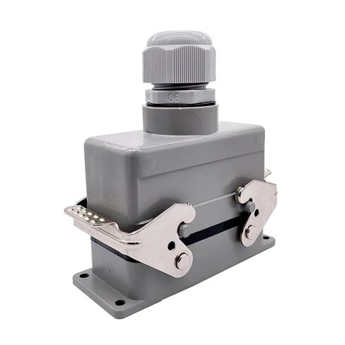 موصلات شديدة التحمل HDC-HE-016-1/2/3/4 F/M 16pin 16A 500V صناعية مستطيلة موصل الطيران توصيل برغي التوصيل (Hdc-he-016-4) in Saudi Arabia