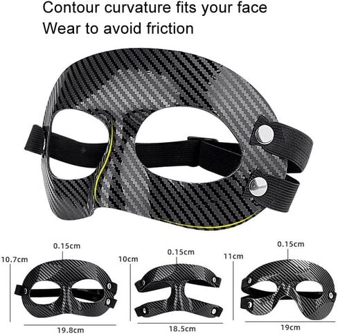 Upper Half Face Basketball Crash Protective Nose Mask in Saudi Arabia