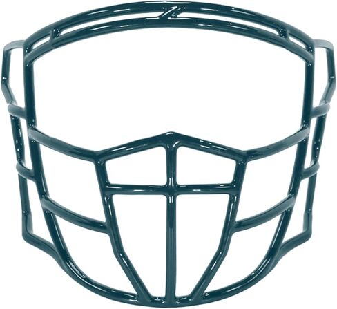 ZRSF-Crusader-808 Facemask for Riddell SpeedFlex Football Helmet, Stainless Steel, Multiple Colors Available + US Flag Helmet Decal - Green Gridiron in Saudi Arabia
