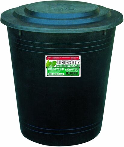 Tuff Stuff Products KMW109 Drum with Lid, 13-Gallon in Saudi Arabia