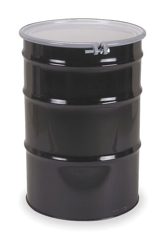 SKOLNIK Carbon Steel Open Head Drum, 55 gallons, Bolt Ring, 0.9mm Body Gauge (Pack of 1) in Kuwait