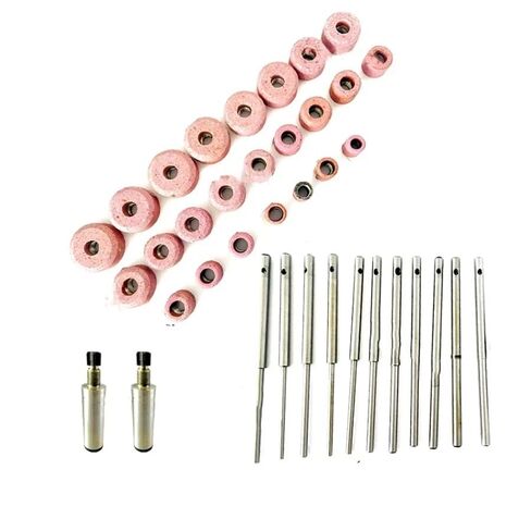 عجلات طحن مقعد صمام سيوكس 24 قطعة مع 11 قطعة طيار + 2X حامل حجر in Kuwait