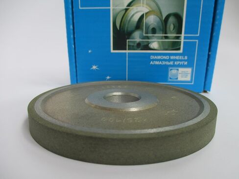 Dia 4 inch (100mm.) Hole 0.79" (20mm.) Width: 0.4" (10mm.) Type: 1A1 Straight Abrasive Diamond Grinding Wheel for Carbide Tungsten (125 Micron = 150 Grit) in Saudi Arabia