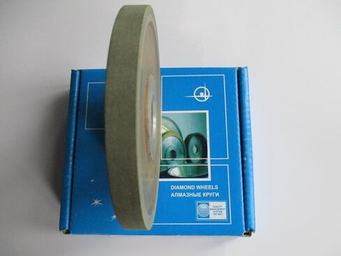 Dia 4 inch (100mm.) Hole 0.79" (20mm.) Width: 0.4" (10mm.) Type: 1A1 Straight Abrasive Diamond Grinding Wheel for Carbide Tungsten (125 Micron = 150 Grit) in Saudi Arabia