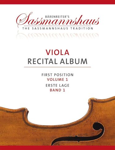 Viola Recital Album Volume 1: 9 Recital Pieces in First Position for Viola and Piano or Two Violas in Saudi Arabia