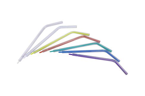 Premium Disposable Air Water Syringe Tips Clear Tube with Colored Core Dual Channel Design Universal Fit for Standard Dental Syringes 250 Count in Saudi Arabia