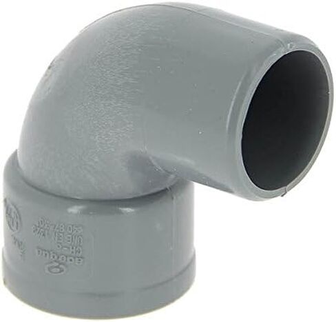 Evacuation Systems – Elbow 87.5 PVC CH-8 Male-Female Diameter 40 in Saudi Arabia