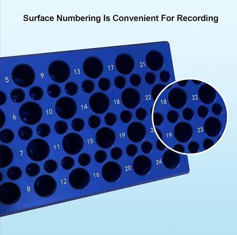 كتلة تبريد من الألومنيوم - 24 بئرًا + 36 بئرًا لمبرد أنابيب PCR، 24 بئرًا لأنابيب الطرد المركزي سعة 1.5 مل / 2 مل و36 بئرًا لأنابيب PCR سعة 0.2 مل in Kuwait
