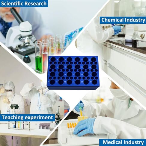 كتلة تبريد من الألومنيوم - 24 بئرًا + 36 بئرًا لمبرد أنابيب PCR، 24 بئرًا لأنابيب الطرد المركزي سعة 1.5 مل / 2 مل و36 بئرًا لأنابيب PCR سعة 0.2 مل in Kuwait