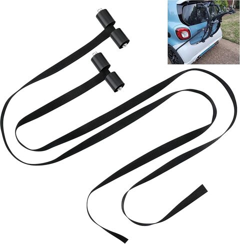 Bike Rack Straps Replacement Compatible with Saris Trunk Mount Bike Racks Compatible with Bones, Bones EX, Guardian Soft Rubber Bumpers Accessories Protect Hatchback & SUV in Saudi Arabia