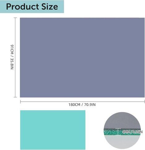 Dance Floor Mat Ballet Dance Floor Heavy-Duty 4MM PE Practice Floor for Ballet, Jazz, and Pop Portable and Non-Slip Dance Flooring for Adults and Kids in Kuwait