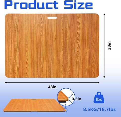 Tap Dance Floor, Portable Dance Floor, Professional Tap Board for Tap Dancing, Cushioned Base Dance Practice Floor, 47'' x 27'' in Saudi Arabia