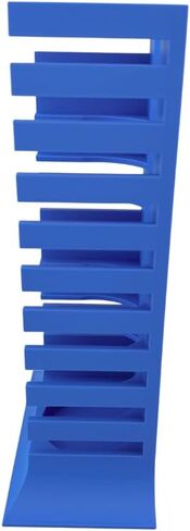 Petri Dish Holder Tower – 11-Slot Vertical Rack for 90 mm Plates – Space-Saving Lab Organizer for Microbiology & Research Benches – Durable Polymer Construction – Made in USA in Saudi Arabia