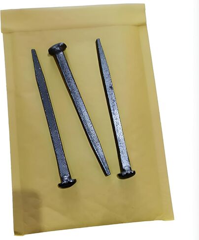 FaithHopeLove 3 عبوات من مسامير الصلب مقاس 6.3 بوصة - نسخة طبق الأصل من الحديد الروماني الأصلي لديكور المنزل المسيحي، وعيد الفصح، وعيد الميلاد (معدن فولاذي، رمز ديني) in Kuwait