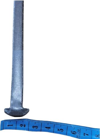 FaithHopeLove 3 عبوات من مسامير الصلب مقاس 6.3 بوصة - نسخة طبق الأصل من الحديد الروماني الأصلي لديكور المنزل المسيحي، وعيد الفصح، وعيد الميلاد (معدن فولاذي، رمز ديني) in Kuwait