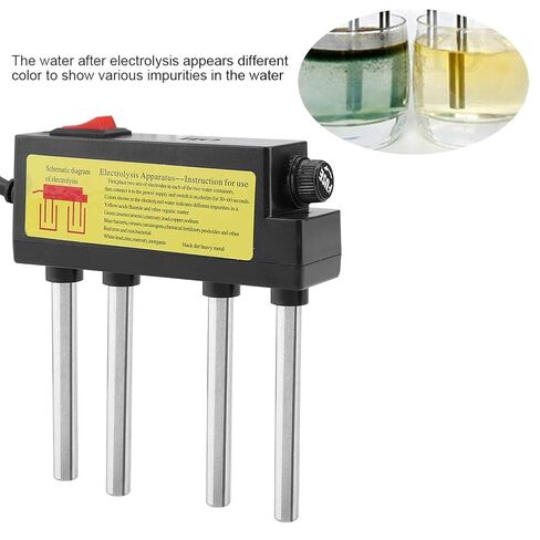مجموعة اختبار محلل المياه الكهربائي، جهاز اختبار جودة المياه المنزلية مع أقطاب كهربائية، أداة قياس نقاء المياه للاستخدام المنزلي أو العلمي in Kuwait