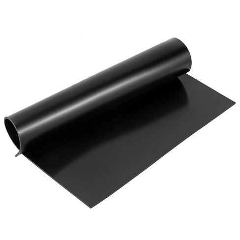 QWORK Rubber Sheet Roll, Solid Rubber Gasket Strip, 12" W x 12" L 1/8" Thick, for Sealing, Bumpers, Weather Stripping, DIY Gaskets, Crafts, Flooring in Saudi Arabia