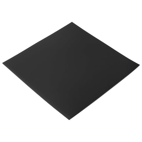 QWORK Rubber Sheet Roll, Solid Rubber Gasket Strip, 12" W x 12" L 1/8" Thick, for Sealing, Bumpers, Weather Stripping, DIY Gaskets, Crafts, Flooring in Saudi Arabia