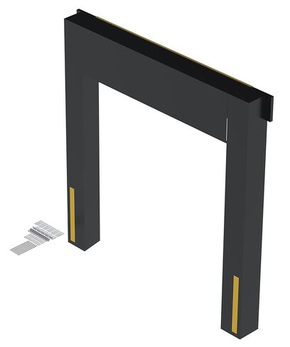 سدادة قفص الاتهام، 12 بوصة، لأبواب بطول 9 أقدام in Kuwait