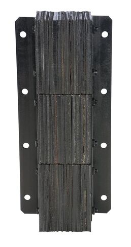 Vestil V-1130-4.5 مصد مطاطي عمودي مصفح، عرض 13 بوصة، ارتفاع 30 بوصة، عرض 4.5 بوصة in Kuwait