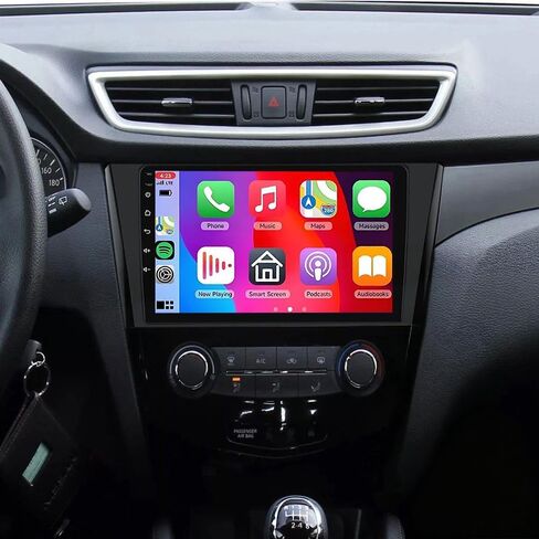 2+32G Android 13 Car Stereo Radio for Nissan Rogue X-Trail 2014-2019, 10 inch Touch Screen Radio for Nissan Qashqai 2017-2019 Carplay Android Auto GPS Navigation Bluetooth WiFi with Backup Camera in Saudi Arabia
