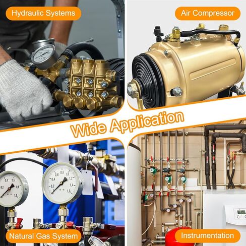 sourcing map 4pcs Hex Nipple Stainless Steel Pipe Fitting G1/2" Male x G1/4" Male Threaded Pipe Adapter Pipe Connector with PTFE Tape for Water, Gas, Fuel Pipeline (Silver Tone, 33.5mm/1.3") in Saudi Arabia