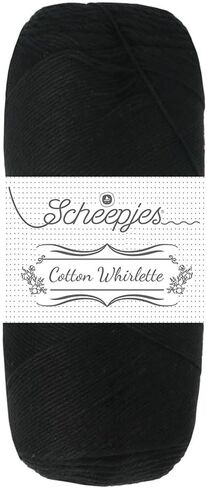 Scheepjes Cotton Whirlette 100g Cream Ecru Yarn for Knitting and Crocheting in Saudi Arabia
